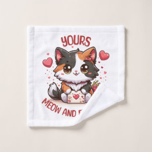 Gato Calico Adorable Día de San Valentín