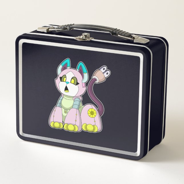 Gato como robot (Anverso)