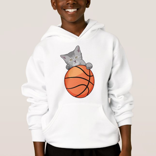 Gato con baloncesto (Anverso)
