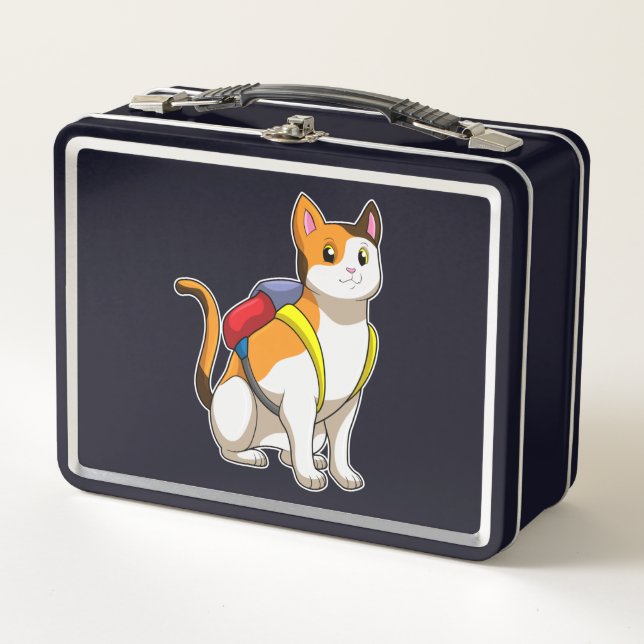 Gato con Satchel (Anverso)