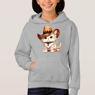Gato con sombrero occidental Clipart-85247