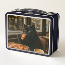 Gato con taza de café en cafetería