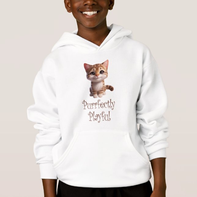 Gato Cute Purfectamente Jugador (Anverso)