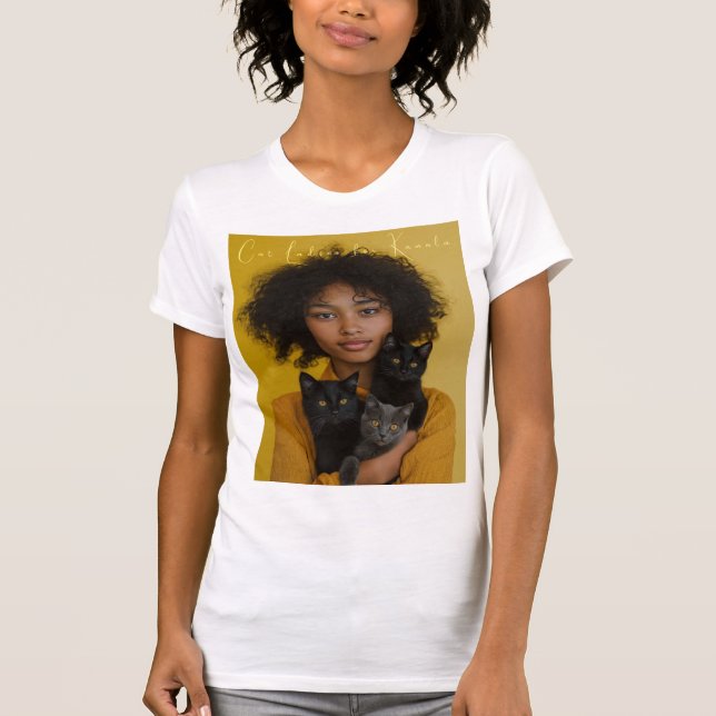 Gato Damas de la camiseta de Kamala (Anverso)