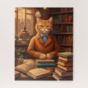 gato de biblioteca #16 rompecabezas