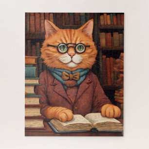 gato de biblioteca #19 rompecabezas