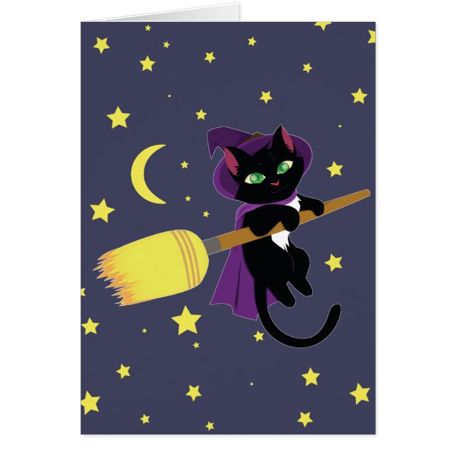 Gato de bruja volador (Frente)