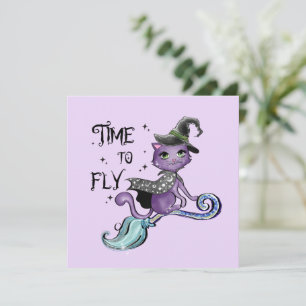 Gato de bruja volador   Hora De Volar