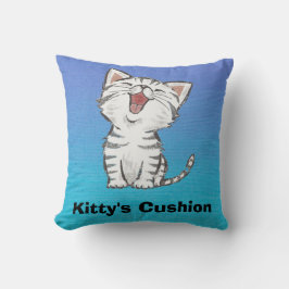 Gato de cadera de Kitty, almohada de lanzamiento d