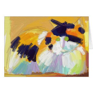 Gato de calicó de Fauvist