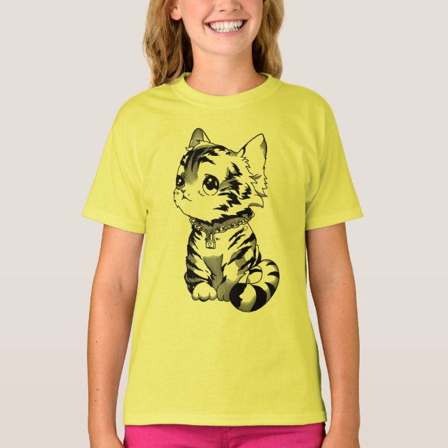 gato de camiseta (Anverso)