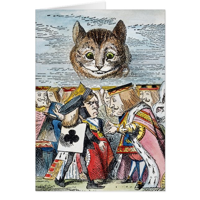 Gato de Cheshire, 1865 (Frente)