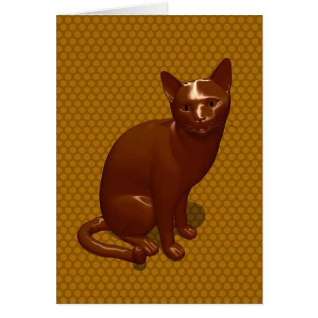 Gato de chocolate (Frente)