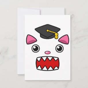 Gato de Graduación Emocionado