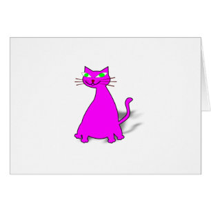 Gato de grasa rosa