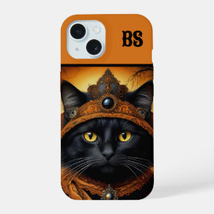 Gato de Halloween lindo y espeluznante disfrazado