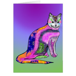 Gato de muchos colores