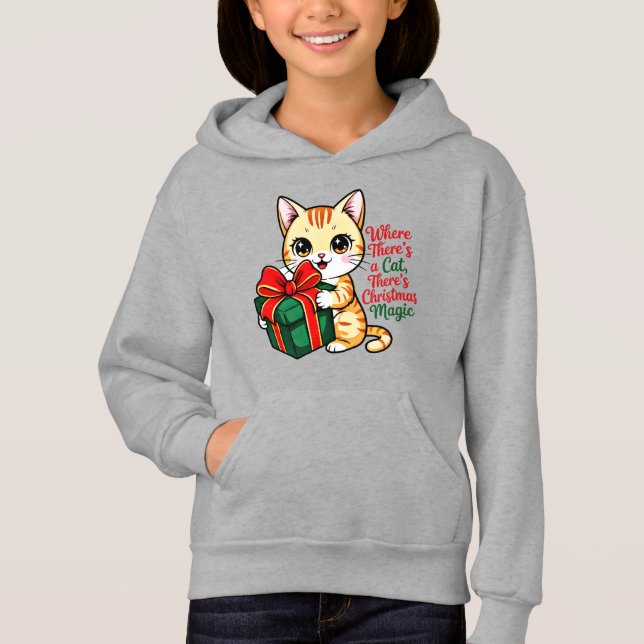 Gato de Navidad Acogedor Regalo de Fiesta para Mam (Anverso)