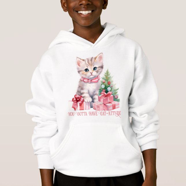 Gato de navidades (Anverso)