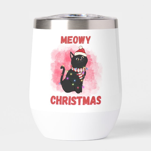 Gato de Navidades Meowy personalizado (Frente)