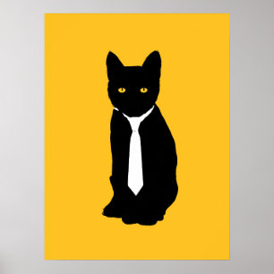 Gato de Oficina - Póster