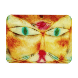 Gato de Paul Klee e imán del pájaro