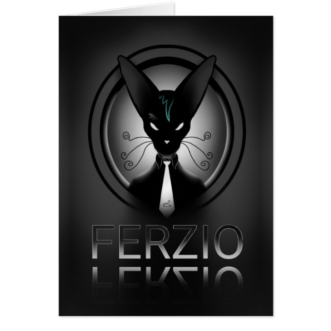 Gato de Punk sofisticado (Frente)