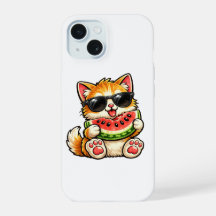 Gato de sandía genial