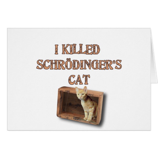 gato de schrodinger (Anverso (Horizontal))