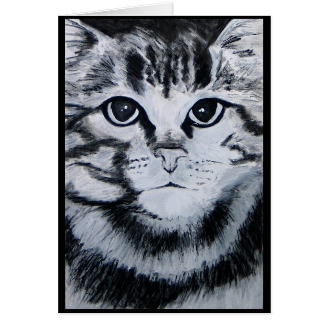 Gato de Tabby (Frente)