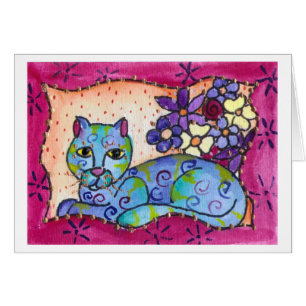 Gato de Tabby azul