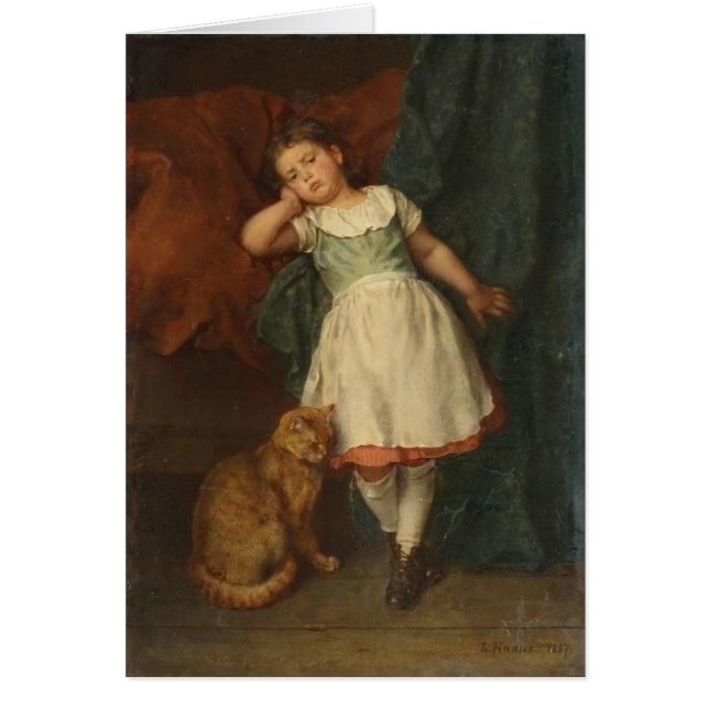 Gato de Tabby del chica que pone mala cara y del (Frente)