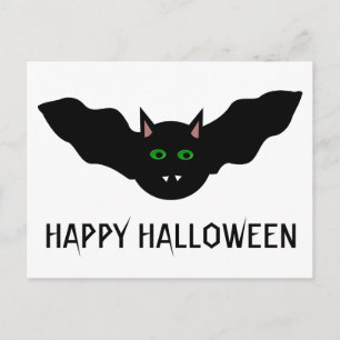 Gato de vampiro frente a la tarjeta postal del Per
