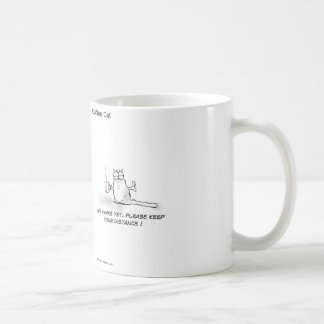 Gato del café   - taza de café