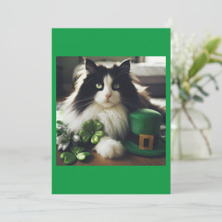 Gato del Día de San Patty
