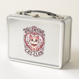 Gato del Día de San Valentín Diseño divertido para