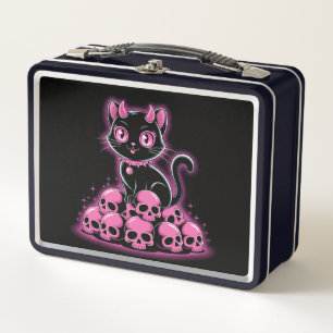 Gato del diablo rosa gótico