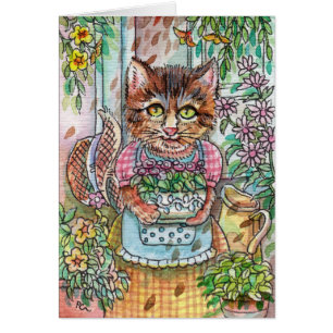 Gato del jardinero