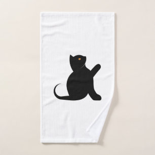 Gato diciendo hola