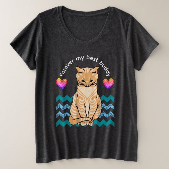 gato divertido (Anverso del diseño)