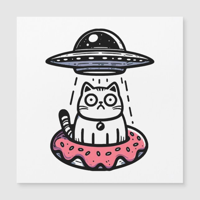 Gato Donut OVNI (Anverso)