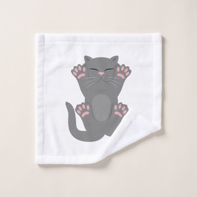 Gato durmiendo (Toallita)