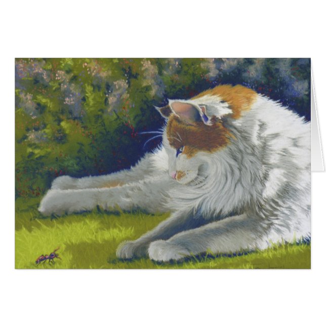 gato e insecto (Anverso (Horizontal))