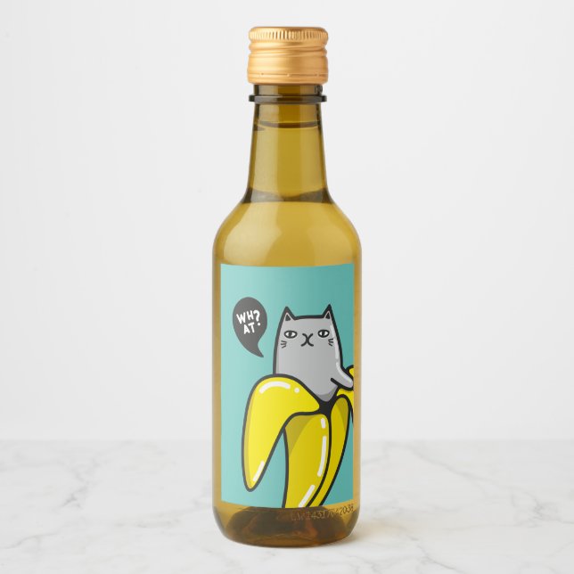 Gato en banana (Anverso)