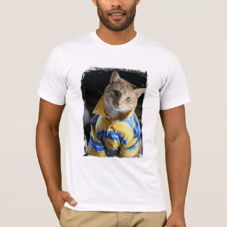 Gato en camisa