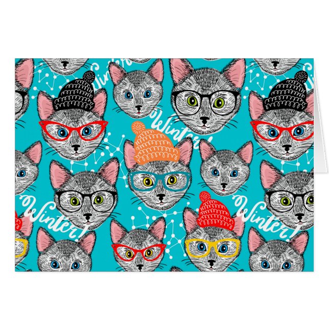 Gato en el gorra (Anverso (Horizontal))