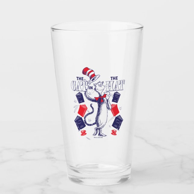 Gato en el Gorra | Leyendo libros (Anverso)