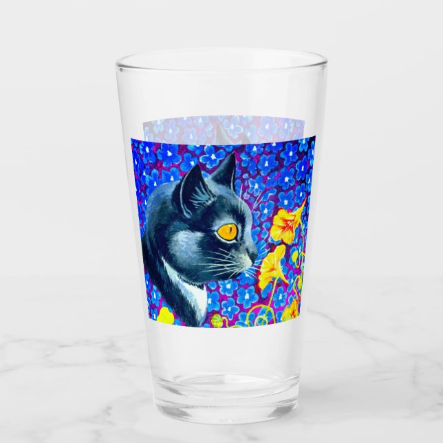 Gato en flores (Anverso)