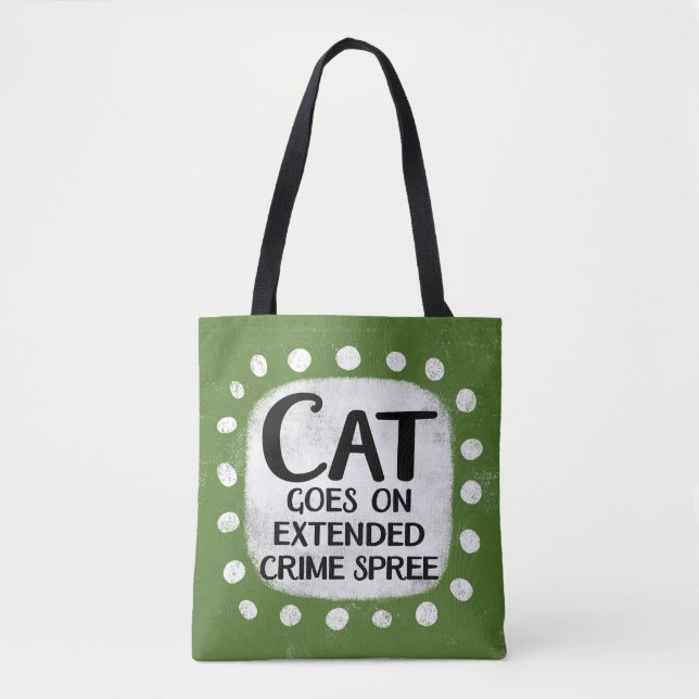 Gato En La Bolsa De Crimen Extendido (Anverso)