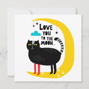 Gato en la luna